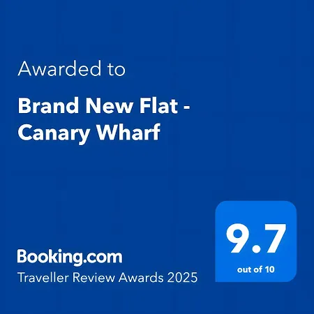 Brand New Flat - Canary Wharf Londres Exterior foto
